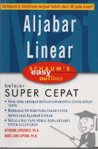 Image of Aljabar Linear