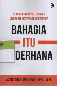 Image of Bahagia : berbagi dalam Keberagaman