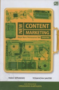 Image of New Content Marketing : gaya pemasaran baru di era digital
