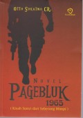 Novel Pagebluk 1965 ( Kisah Sunyi dari Seberang Mimpi )
